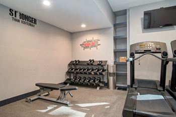 The fitness center